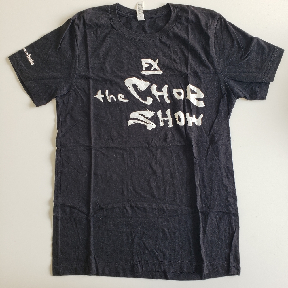 FX Network The Choe Show Short Sleeve Crew Neck T-Shirt in Black Size Medium